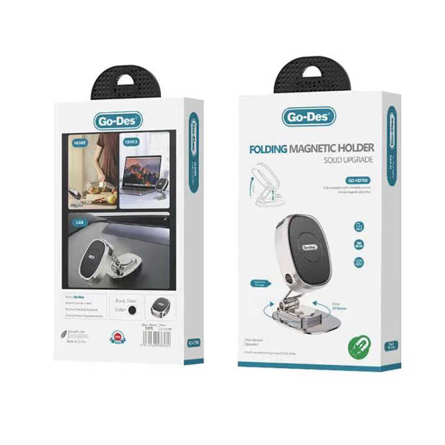Go-Des GD-HD788 Magnetic Araç Telefon Tutucu - 5 Go-Des GD-HD788 Magnetic Araç Telefon Tutucu - 5